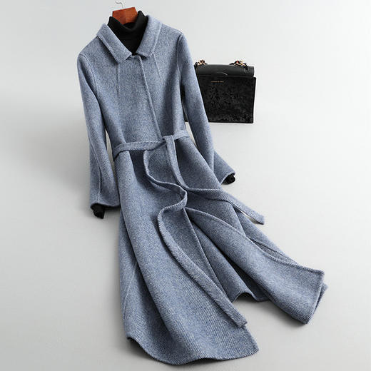 BO-da203秋冬新款双面绒羊毛大衣 商品图1