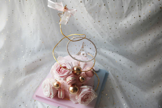 女士款  旋转星星 马卡龙 鲜花 粉色系 商品图1