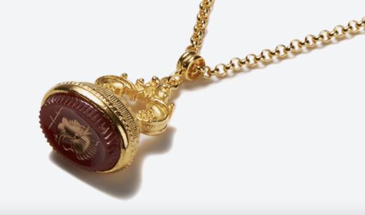 北京仓｜Ben Amun-Cameo-骑士浮雕 项链（毛衣链）［美国设计师］ 商品图0