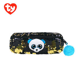 美国Ty 亮片熊猫竹笋/独角兽桃桃/猫琪琪 铅笔 钢笔 圆珠笔笔袋 化妆包-【玩具】