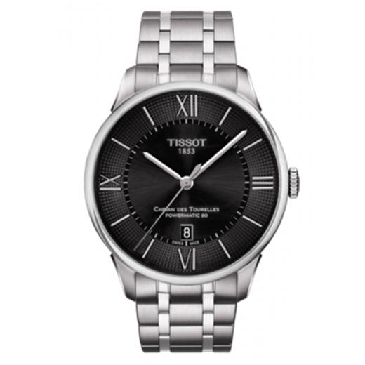 Tissot 天梭杜鲁尔系列钢带80机芯机械男表T099.407.11.058.00 商品图0