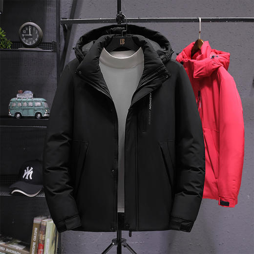 棉衣男士上衣外套冬季加厚冬装加肥加大码棉袄短款羽绒棉服 商品图7