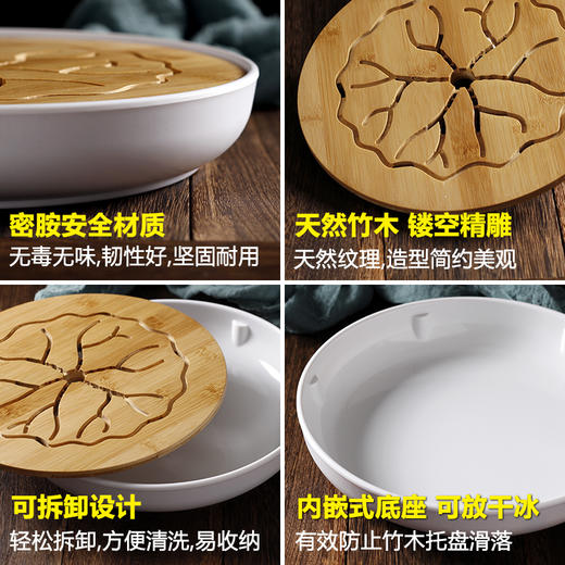 意境菜铁艺餐具大董同款  干冰液氮组合盘，数十款意境干冰盘-铁艺鸟巢干冰盘 商品图8