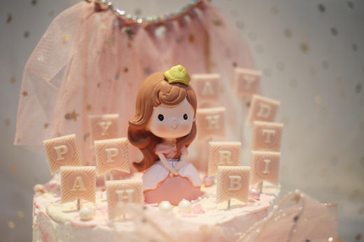 女孩款 卷发小公主  星星蕾丝蝴蝶结 粉色系 商品图2