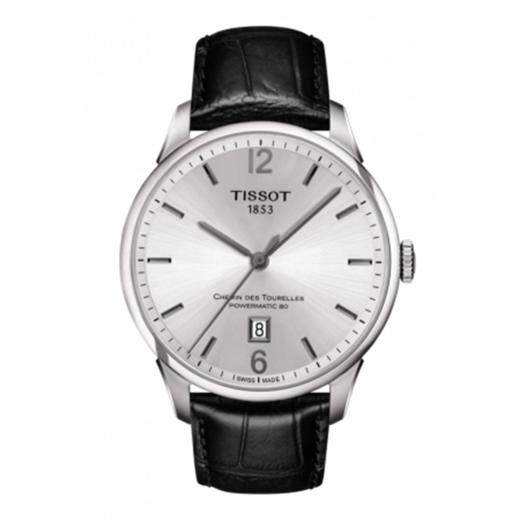 Tissot 天梭杜鲁尔系列皮带80机芯机械男表T099.407.16.037.00 商品图0