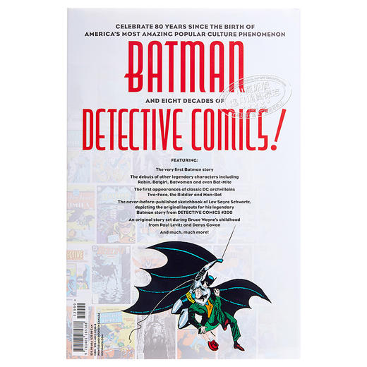 【中商原版】蝙蝠侠80周年精装豪华版 英文原版 Detective Comics: 80 Years of Batman Deluxe Edition DC Comics 商品图1