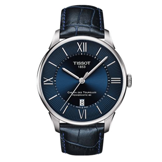 Tissot 天梭杜鲁尔系列皮带80机芯机械男表T099.407.16.048.00 商品图0