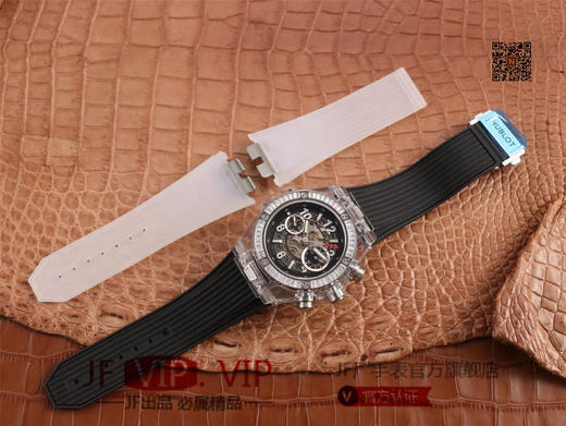 透明宇舶BIG BANG系列411.NM.1170.RX腕表，7750机芯机械改装HUB1241Unico 表径45.5毫米 振频28800 动力，男士腕表 商品图10