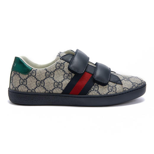 gucci古驰儿童pu双g印花图案平底休闲鞋4630919b220