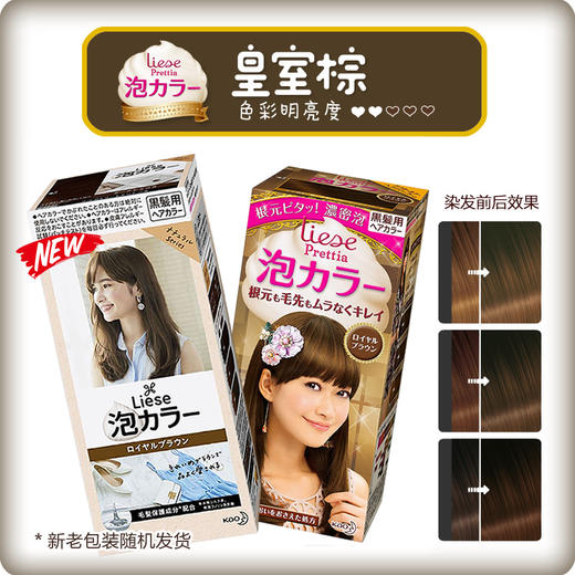 日本花王liese莉婕Prettia泡沫染发剂 颜色备注 商品图8