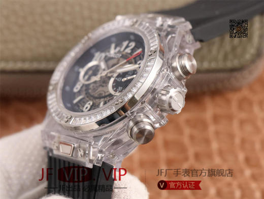 透明宇舶BIG BANG系列411.NM.1170.RX腕表，7750机芯机械改装HUB1241Unico 表径45.5毫米 振频28800 动力，男士腕表 商品图4