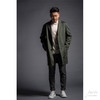 #HOMME-3 Pocket Details Coat 单排极简翻盖袋大衣(内含胸口袋) 苍绿色 商品缩略图4