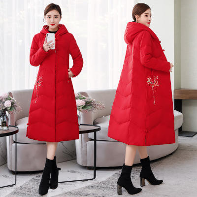 CQ HYYF956 2019年冬季时尚潮流舒适气质棉衣/棉服中长款 商品图3