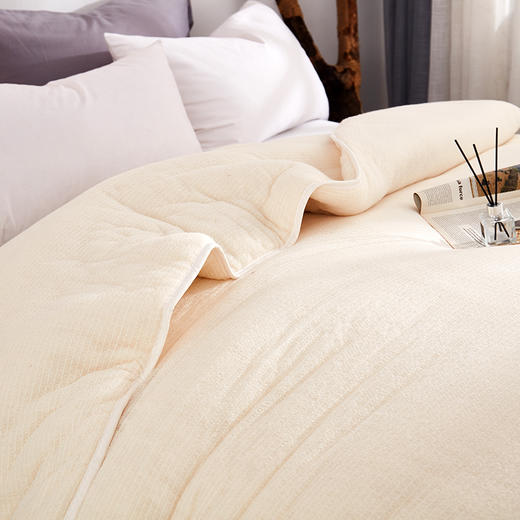 柔软度、亲肤度均超普通棉花，让您从此告别冷被窝！新疆一级长绒棉陆地棉被 商品图7