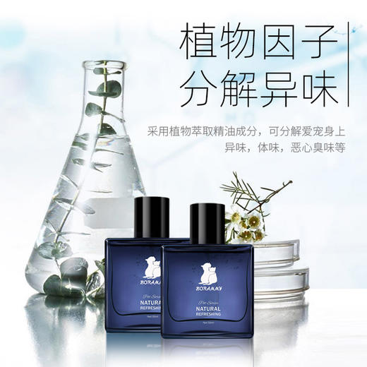宝莱美露宠物香水50ml持久留香猫咪除臭剂狗狗香水喷身泰迪除体臭 商品图5