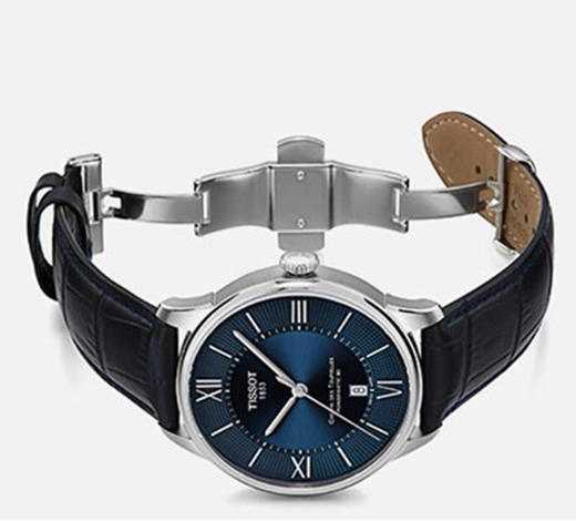 Tissot 天梭杜鲁尔系列皮带80机芯机械男表T099.407.16.048.00 商品图1