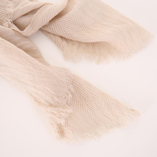 EITIE爱特爱冬季新款围巾时尚纯色保暖羊毛围巾丝巾女5815501 商品图3