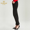 乔万尼冬季裤子黑色高腰修身显瘦气质时尚微喇长裤EN4F840 商品缩略图1