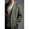 #HOMME-3 Pocket Details Coat 单排极简翻盖袋大衣(内含胸口袋) 苍绿色 商品缩略图6