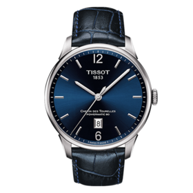 Tissot 天梭杜鲁尔系列皮带80机芯机械男表T099.407.16.047.00