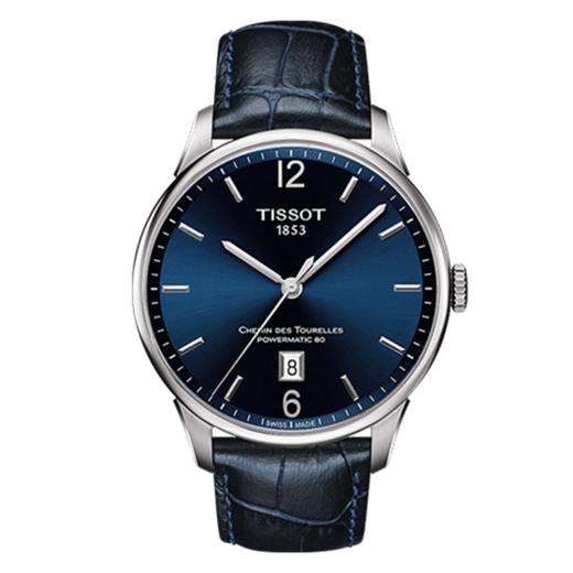 Tissot 天梭杜鲁尔系列皮带80机芯机械男表T099.407.16.047.00 商品图0