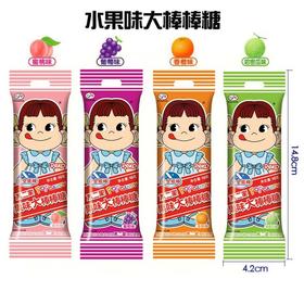 (散)不二家果味大棒棒糖10g
