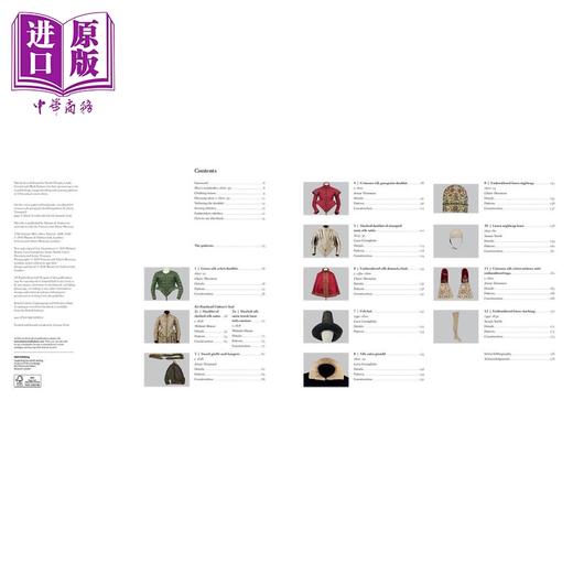 【中商原版】17世纪男子服饰图案 英文原版 17TH-CENTURY MENS DRESS PATTERNS 商品图1