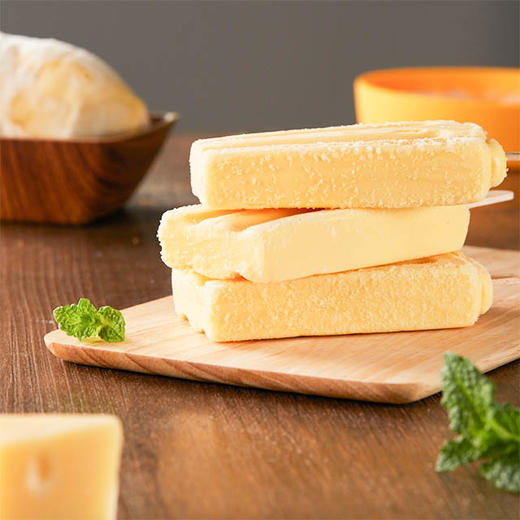 【泰蓝榴莲芝士冰糕】70g/根，口感浓郁丝滑，泰国树熟榴莲肉搭配马斯卡邦尼奶酪 商品图2