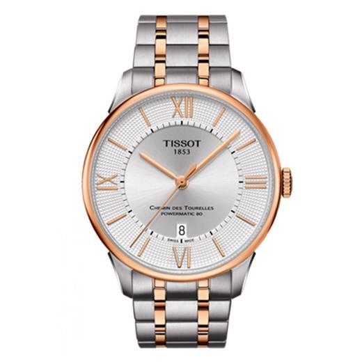 Tissot 天梭杜鲁尔系列钢带80机芯机械男表 T099.407.22.038.02 商品图0