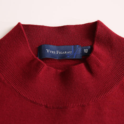 YvesFigarau伊夫·费嘉罗秋冬新款打底衫毛衣舒适百搭修身721142 商品图2