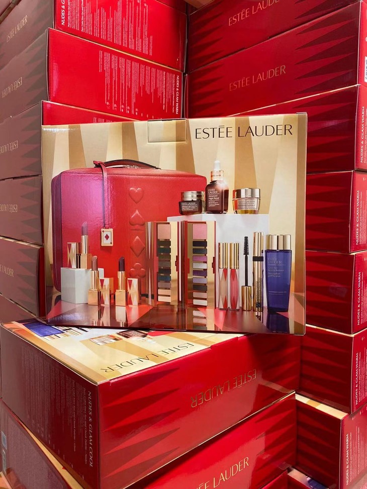 现货 原价999现特价850 estee lauder 雅诗兰黛2019圣诞礼盒套装 冷暖