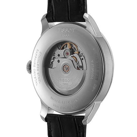 Tissot 天梭杜鲁尔系列皮带80机芯机械男表T099.407.16.058.00 商品图3