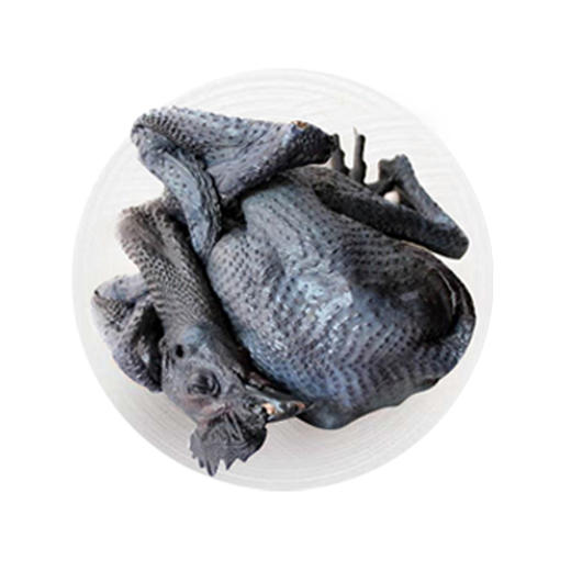 皖北 农家散养郭大村两年老母鸡1只+散养白羽乌鸡1只 商品图2