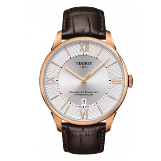 Tissot 天梭杜鲁尔系列皮带80机芯机械男表T099.407.36.038.00 商品图0