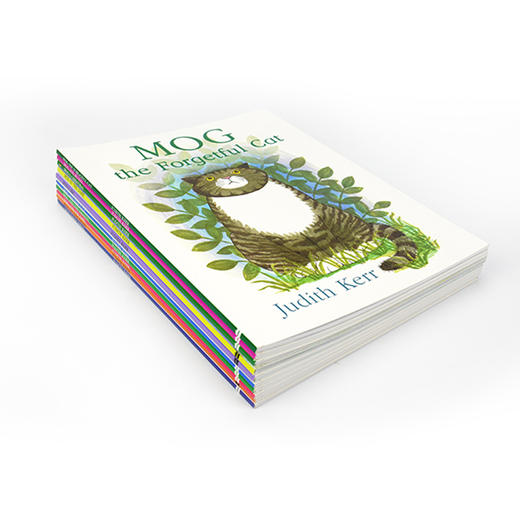小猫莫格英语故事绘本Mog the forgetful Cat Collection 名家Julia Donaldson作品  8册装 商品图1