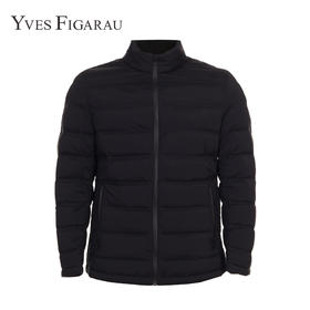  YvesFigarau伊夫·费嘉罗冬季厚款商务休闲时尚保暖短款立领羽绒服724266