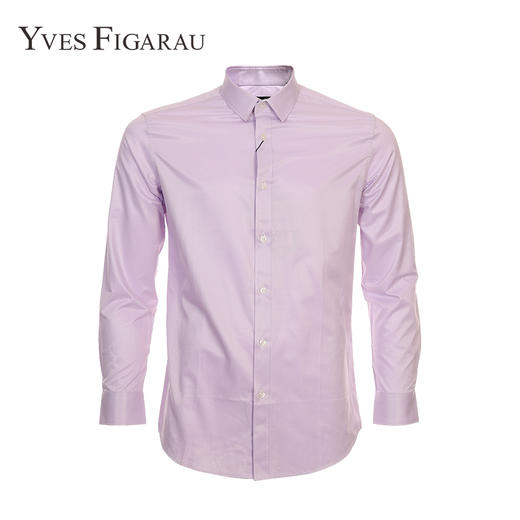下架c--YvesFigarau伊夫·费嘉罗春秋新款男士长袖舒适百搭衬衫620375 商品图0
