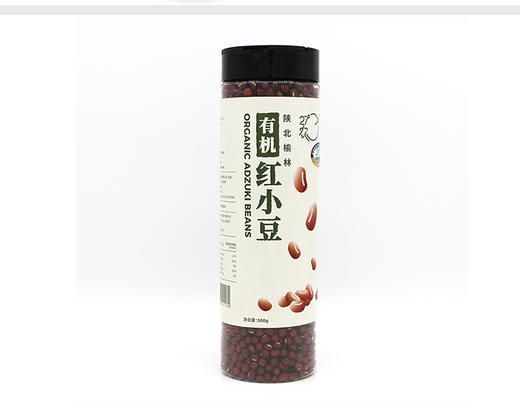 27°农有机红小豆 500g/罐 商品图0