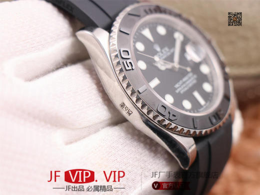 N劳力士游艇名仕型系列m226659-0002，表径42mm，装载2836机芯，双向旋转60分钟刻度外圈配哑黑色Cerachrom陶质圈口，男士腕表，自动机械机芯，硅胶表带，密底。 商品图5