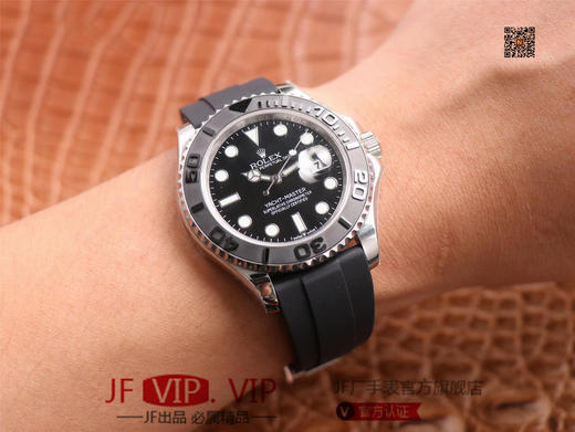 N劳力士游艇名仕型系列m226659-0002，表径42mm，装载2836机芯，双向旋转60分钟刻度外圈配哑黑色Cerachrom陶质圈口，男士腕表，自动机械机芯，硅胶表带，密底。 商品图9