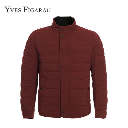  YvesFigarau伊夫·费嘉罗冬季厚款商务休闲时尚保暖短款立领羽绒服624258 商品图0