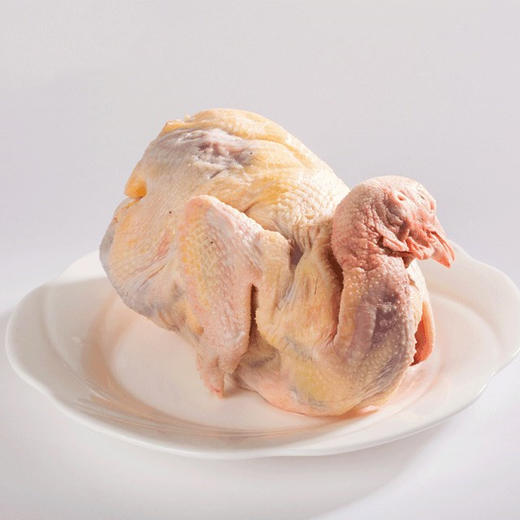 皖北 农家散养郭大村两年老母鸡1只+散养白羽乌鸡1只 商品图1