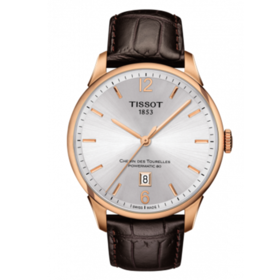Tissot 天梭杜鲁尔系列皮带80机芯机械男表T099.407.36.037.00