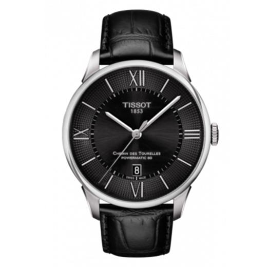 Tissot 天梭杜鲁尔系列皮带80机芯机械男表T099.407.16.058.00 商品图0