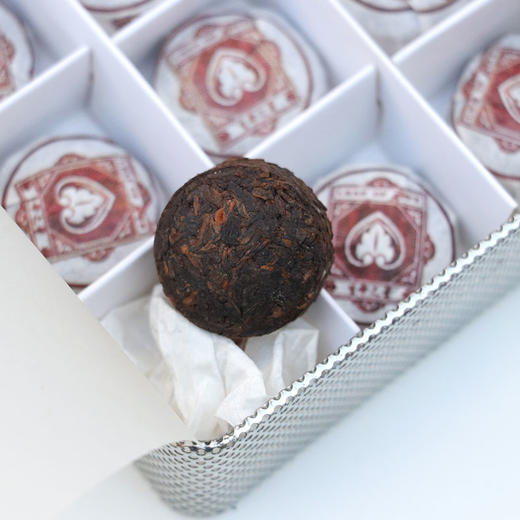 【生命之叶印级系列】小金沱 普洱熟茶（5g*12颗）生态古树 古法手工精制 商品图1