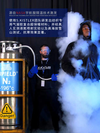 Supield素湃宇航气凝胶口罩女冬季防寒保暖护脸护耳一体骑行面罩 商品图2