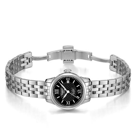 Tissot 天梭力洛克系列T41.1.183.53钢带机械女表 商品图1