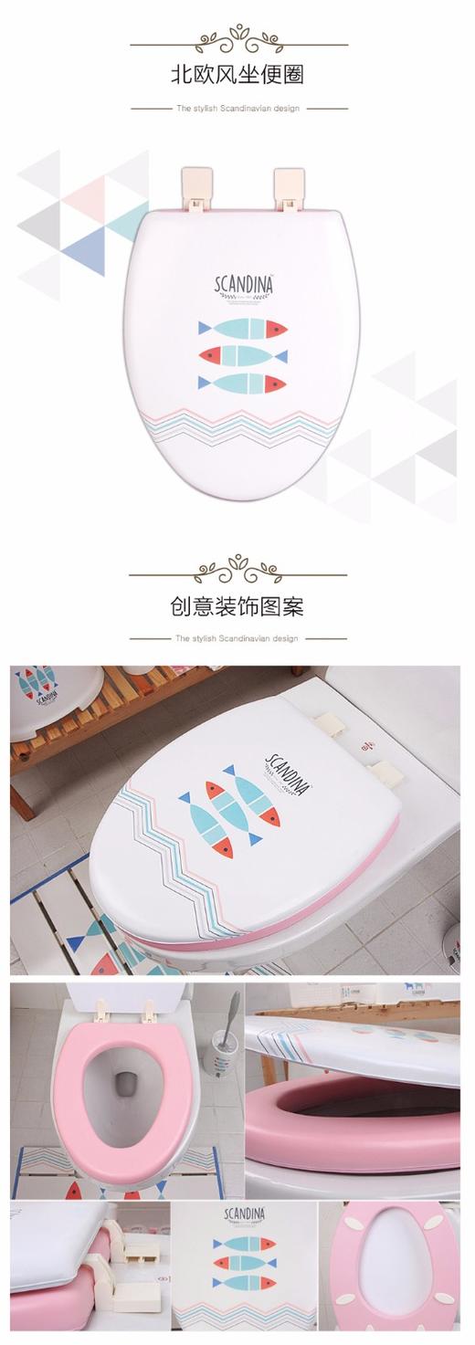 韩国SCANDINA加长马桶盖坐便器盖1140gJPY带授权招加盟代理 商品图2
