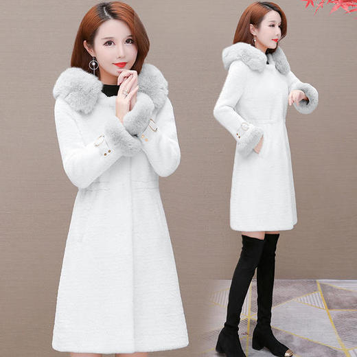 YW-KSF19A988时尚简约加厚毛呢外套 商品图2