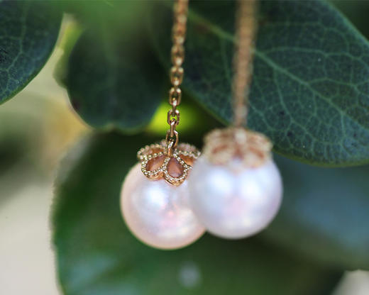 花蕾珍珠耳钉【需定制】 商品图0